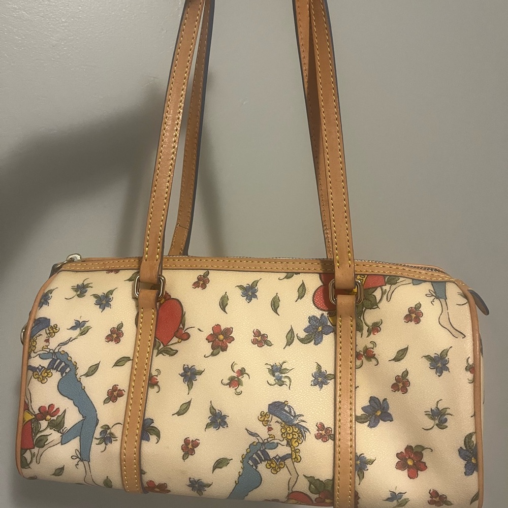 Vintage Sailor Pinup Dooney and Bourke Handbag